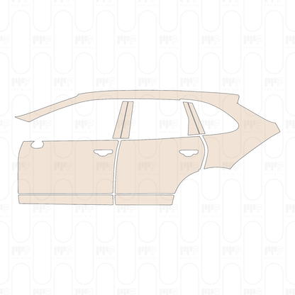 Pre-Cut PPF Porsche Cayenne 2016