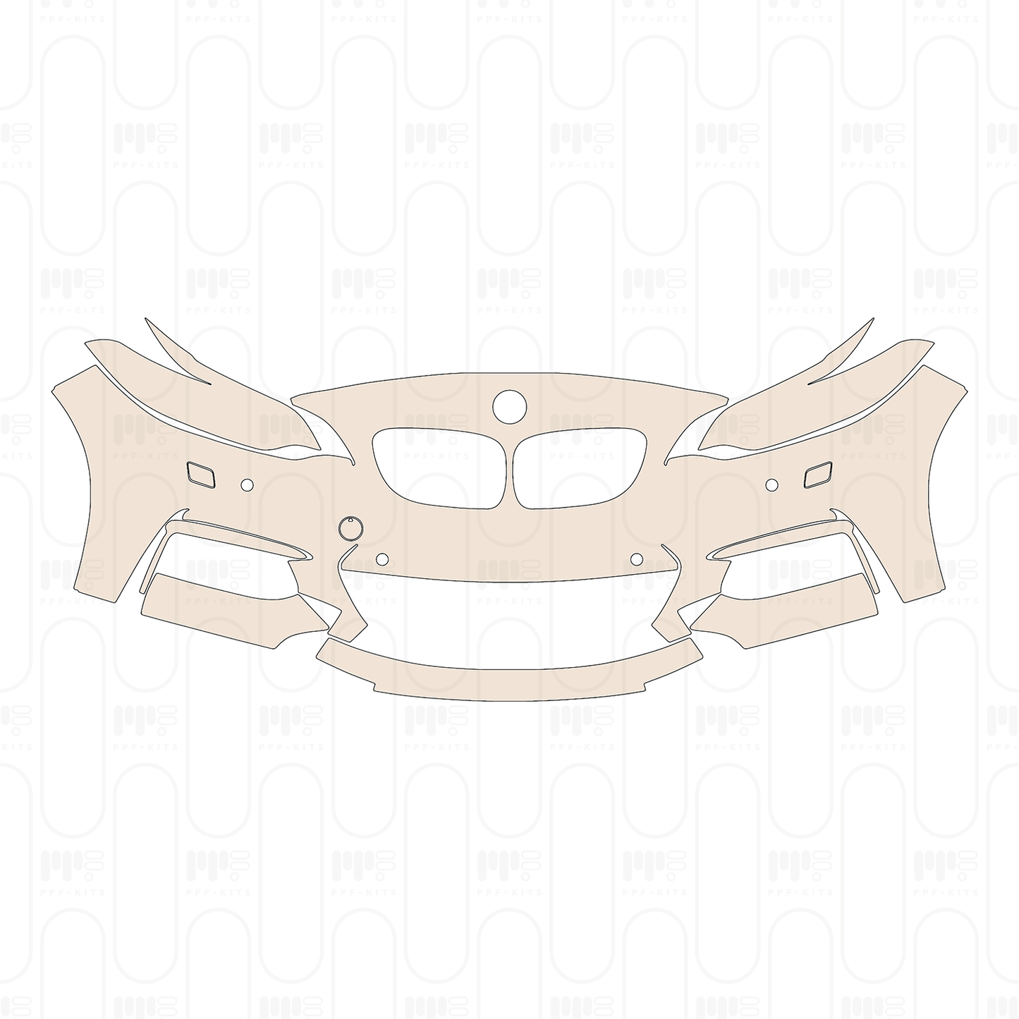 Pre-Cut PPF BMW 2 Series Convertible M235 M240 2021