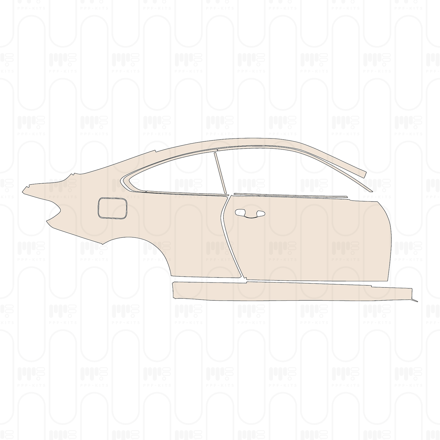 Pre-Cut PPF BMW 4 Series Coupe M4 2018