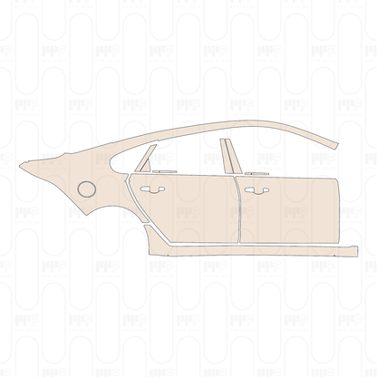 Pre-Cut PPF Jaguar XF XFL R-Sport 2019