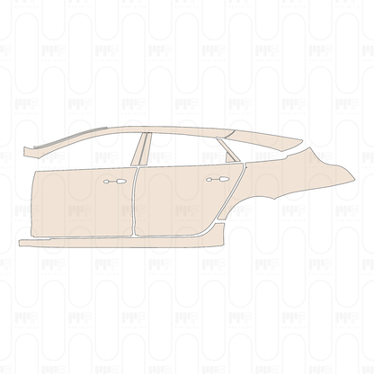 Pre-Cut PPF Jaguar XJ XJL Base 2011