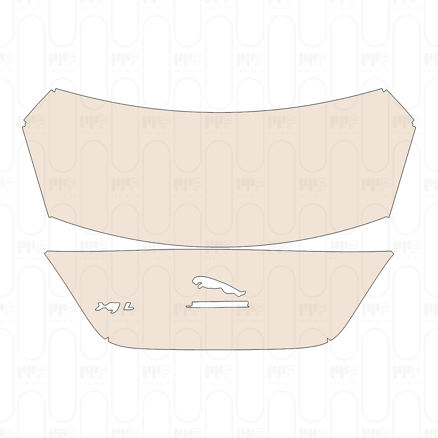 Pre-Cut PPF Jaguar XJ XJL Base 2016