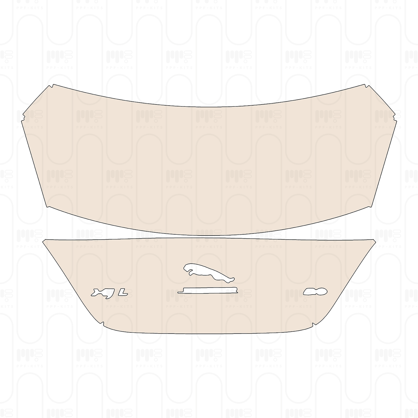 Pre-Cut PPF Jaguar XJ XJL Base 2016