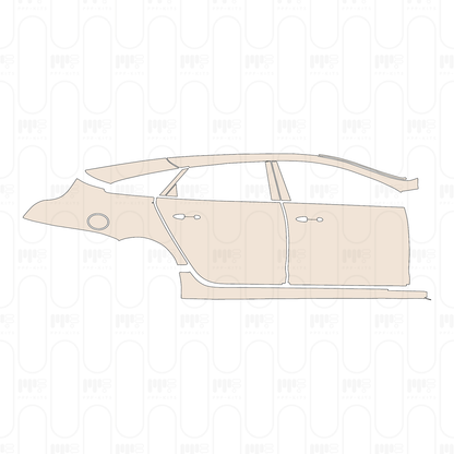 Pre-Cut PPF Jaguar XJ XJL R 2015