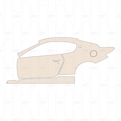 Pre-Cut PPF Maserati GranTurismo MC 2016