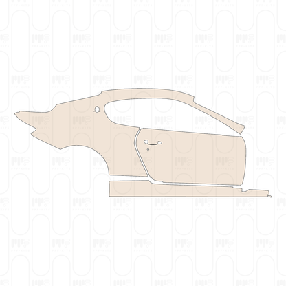 Pre-Cut PPF Maserati GranTurismo MC 2016