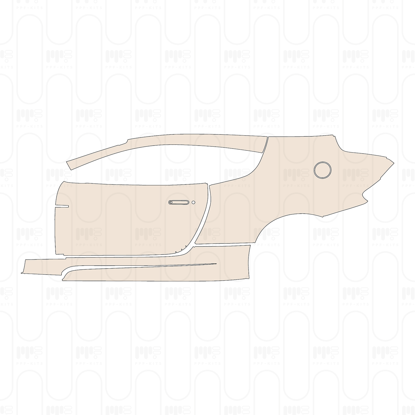 Pre-Cut PPF Aston Martin DBS 2007