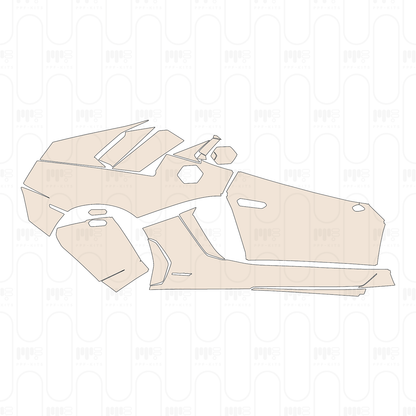 Pre-Cut PPF Lamborghini Aventador LP 750-4 Superveloce Coupe 2015