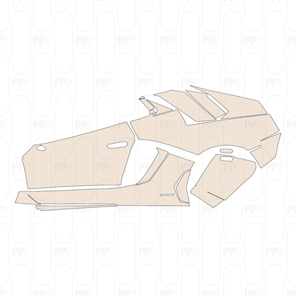 Pre-Cut PPF Lamborghini Aventador LP 750-4 Superveloce Roadster 2018