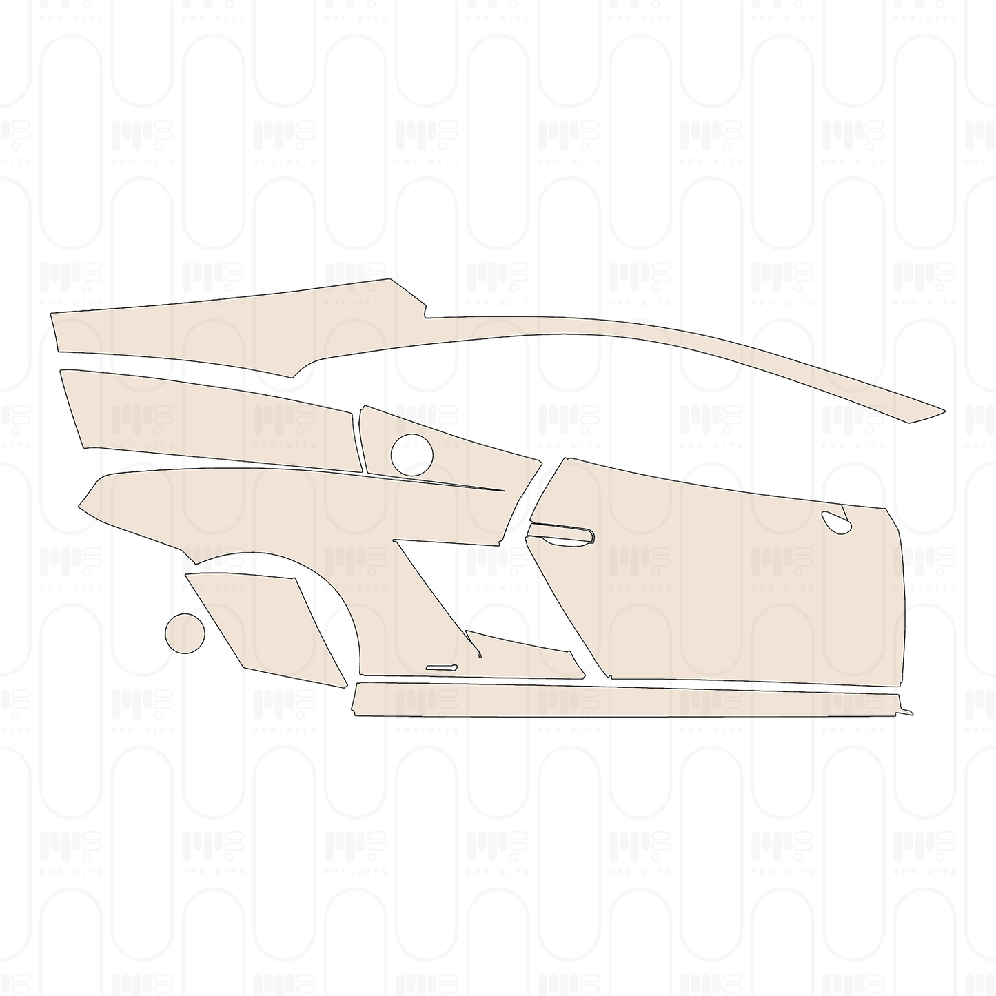 Pre-Cut PPF Lamborghini Gallardo LP 560-4 Coupe 2013