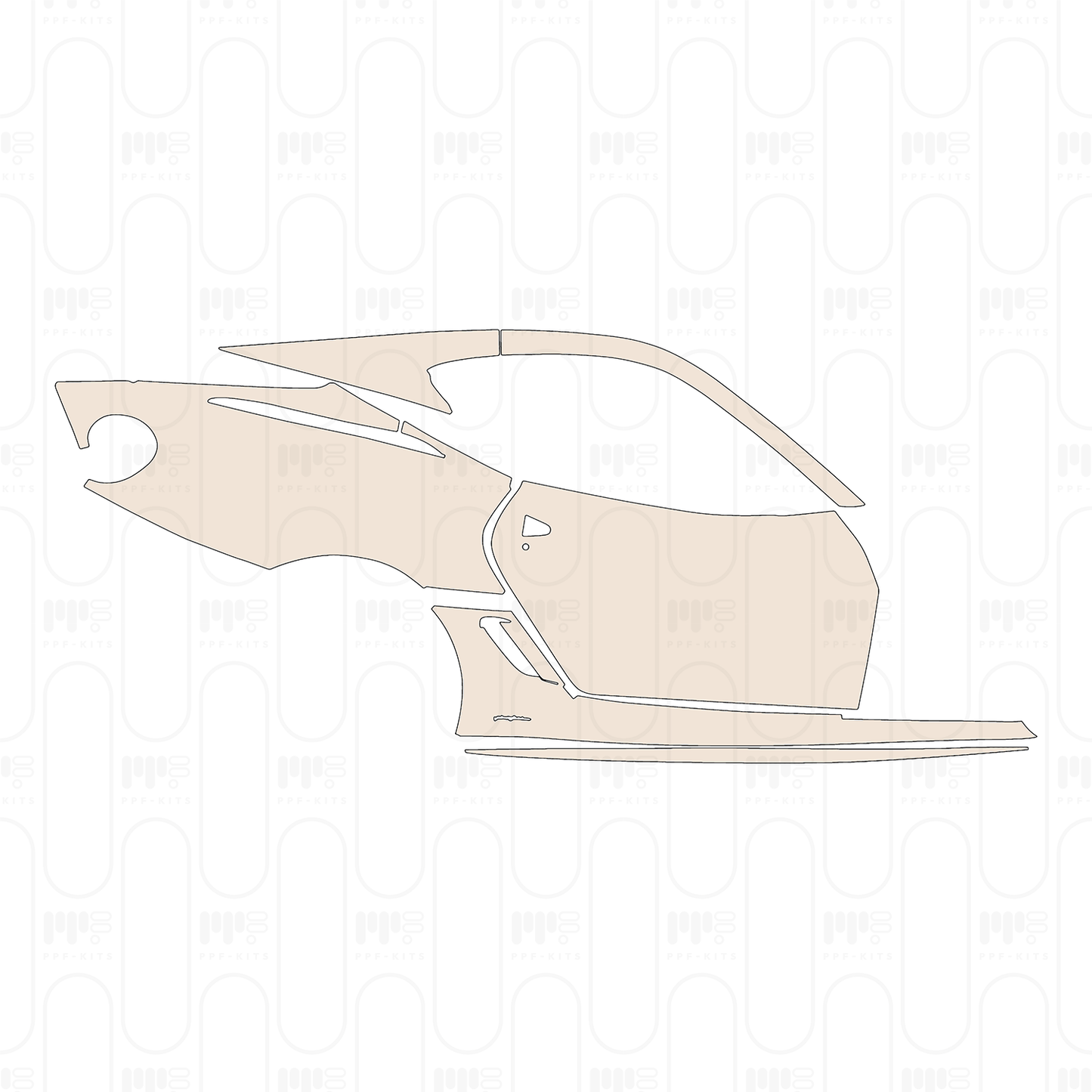 Pre-Cut PPF Ferrari 599 GTO 2011