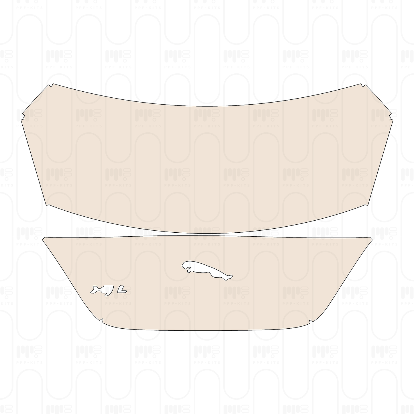 Pre-Cut PPF Jaguar XJ XJL Base 2011