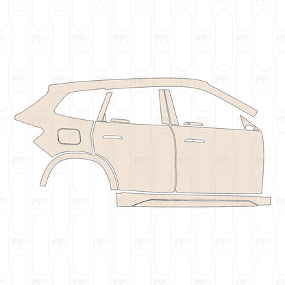 Pre-Cut PPF BMW X1 Standard Wheelbase Base 2026