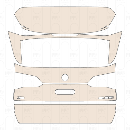 Pre-Cut PPF BMW X5 Standard Wheelbase M60i 2026