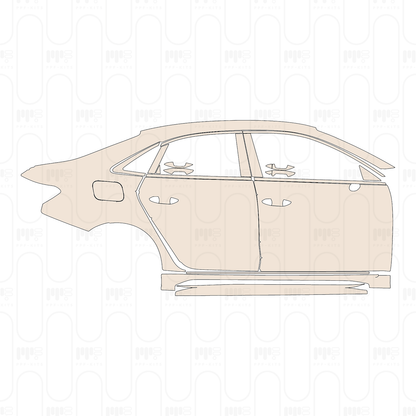 Pre-Cut PPF Audi A3 Sedan RS3 2025