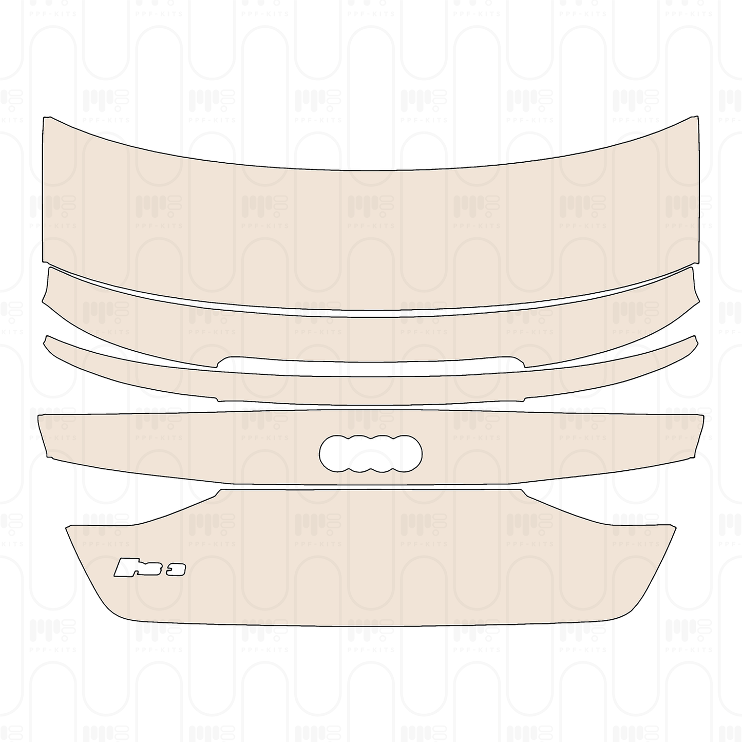 Pre-Cut PPF Audi A3 Sedan RS3 2025