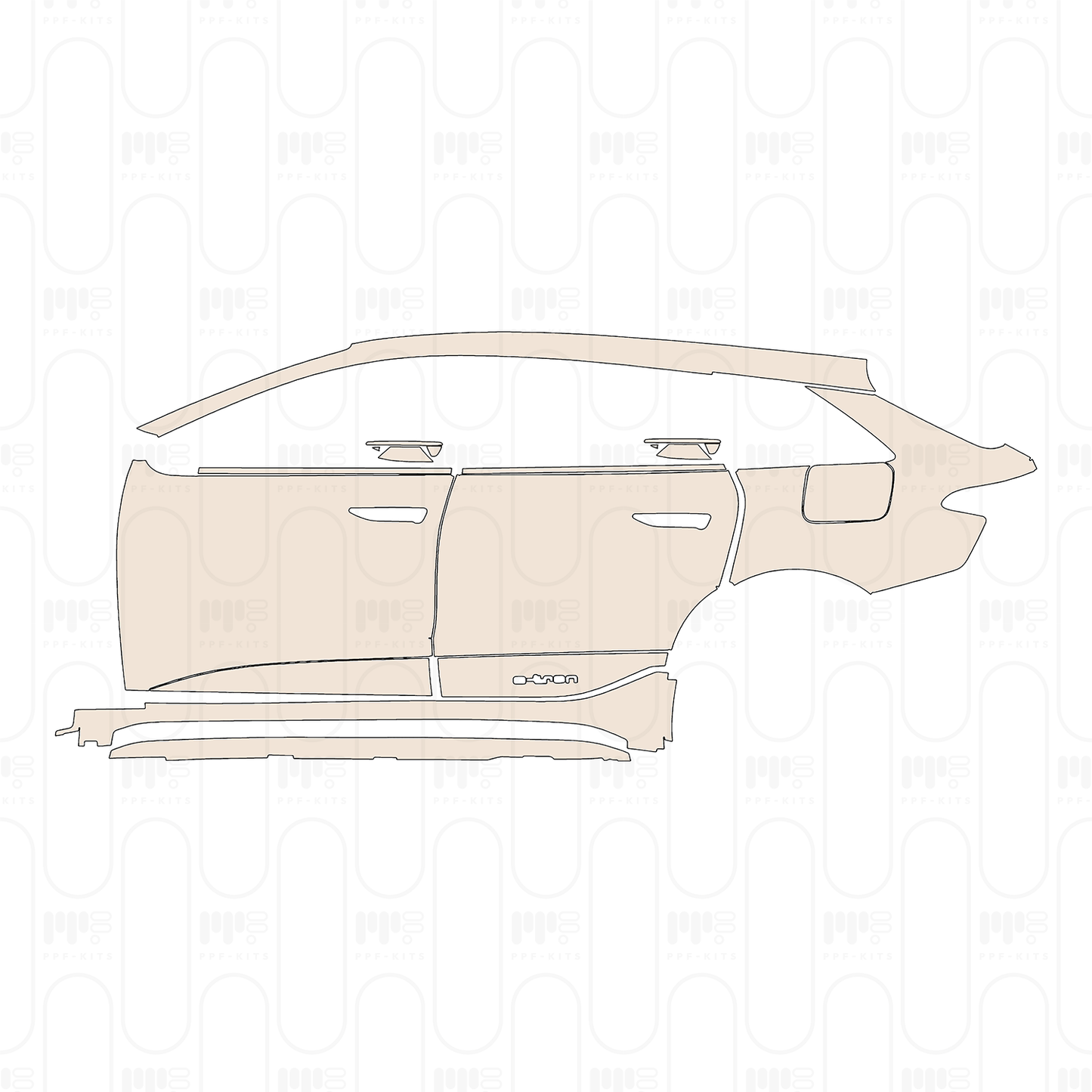 Pre-Cut PPF Audi A6 e-tron A6 Avant e-tron Base 2025