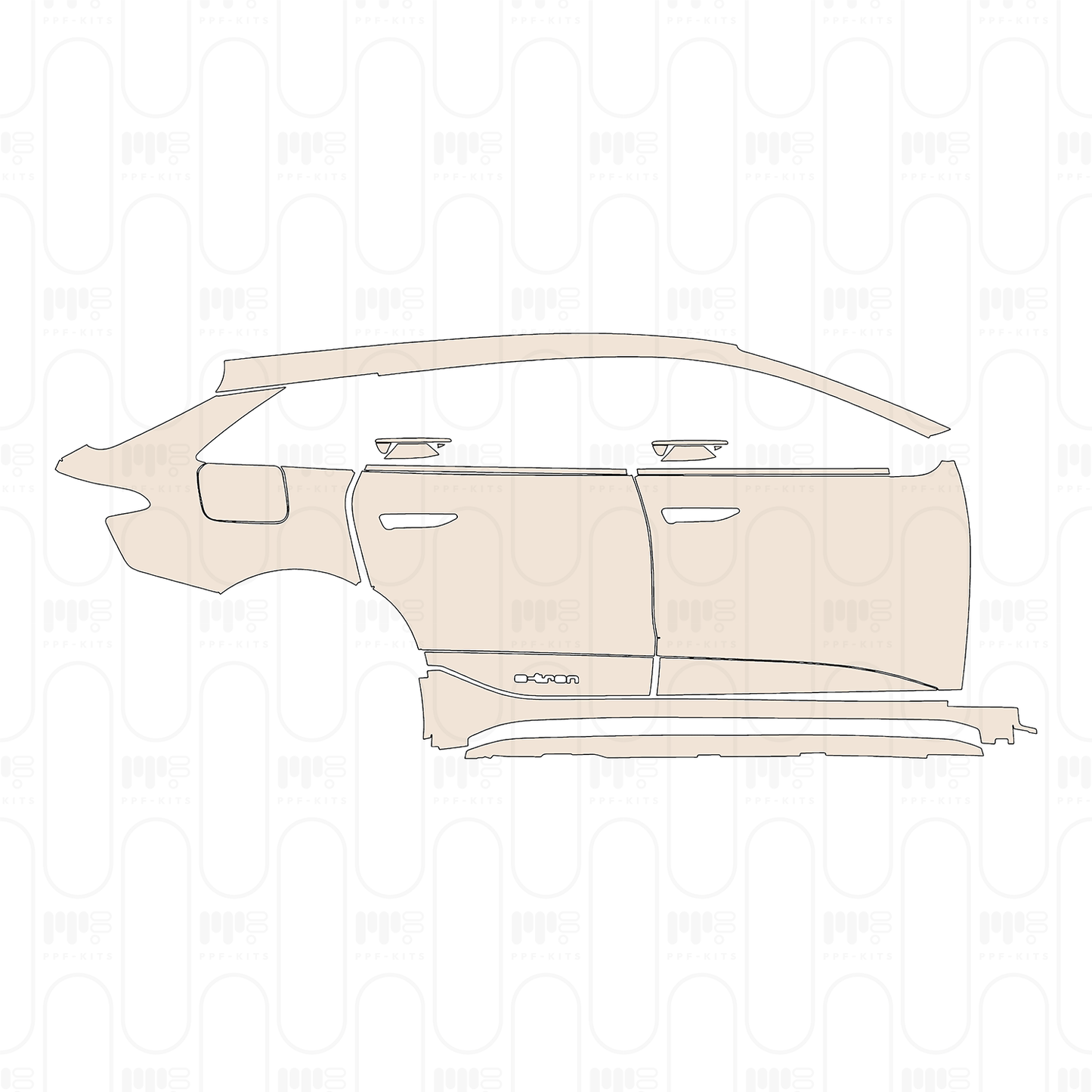 Pre-Cut PPF Audi A6 e-tron A6 Avant e-tron Base 2025
