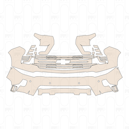 Pre-Cut PPF Chevrolet Silverado HD 2500 HD LTZ 2026