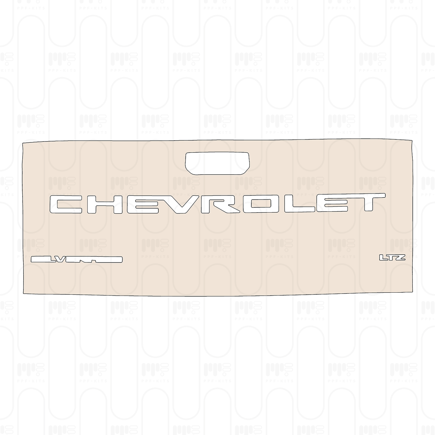 Pre-Cut PPF Chevrolet Silverado HD 2500 HD LTZ 2026