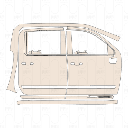 Pre-Cut PPF Chevrolet Silverado HD 2500 HD High Country 2026