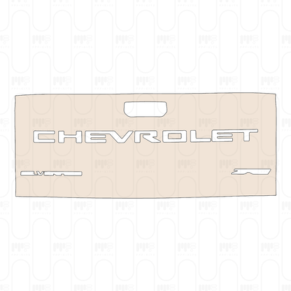 Pre-Cut PPF Chevrolet Silverado HD 2500 HD ZR2 2026