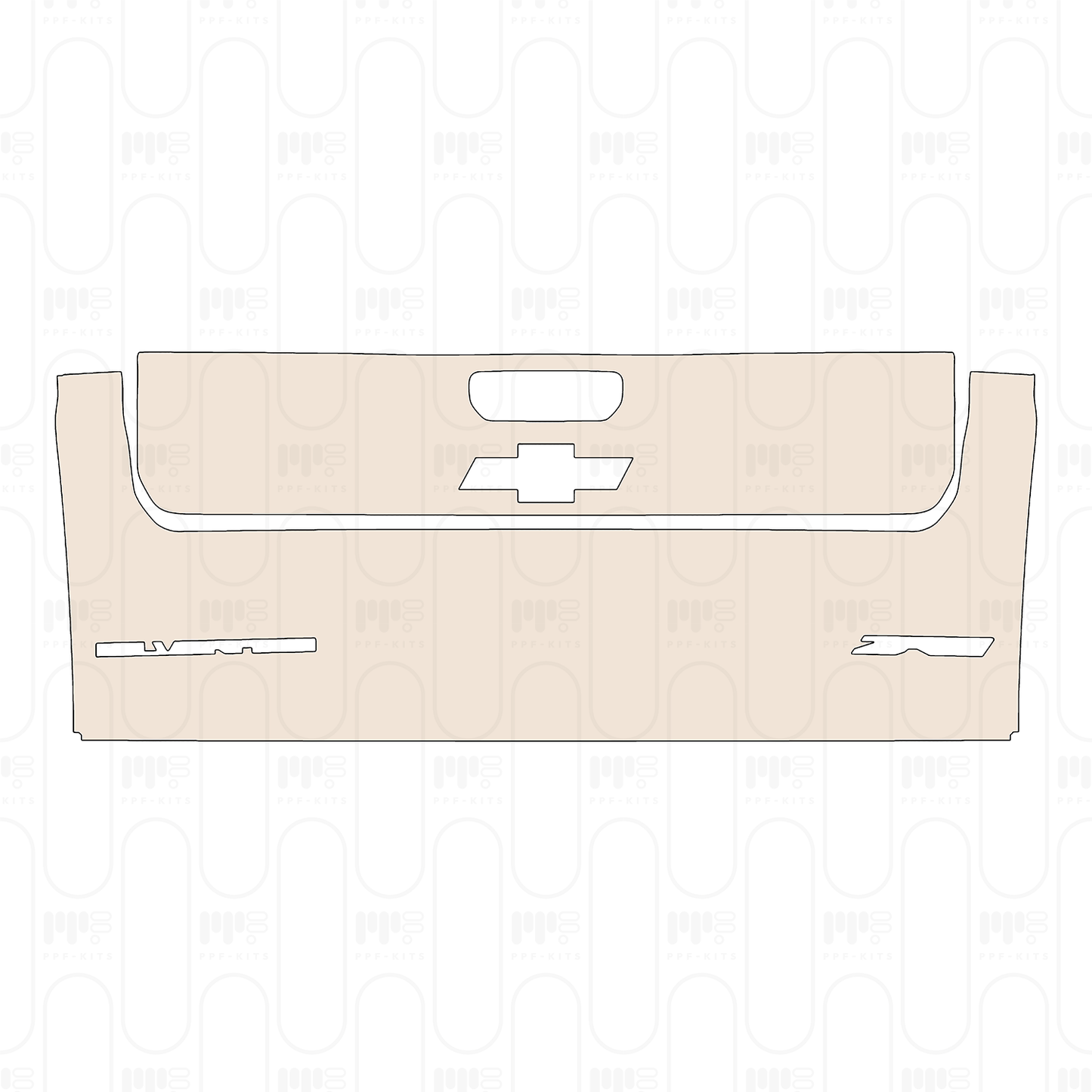 Pre-Cut PPF Chevrolet Silverado HD 2500 HD ZR2 2026