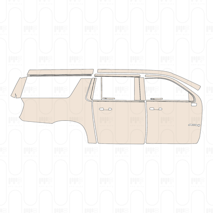 Pre-Cut PPF GMC Yukon XL AT4 2025
