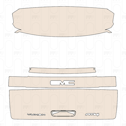 Pre-Cut PPF GMC Yukon XL AT4 2025