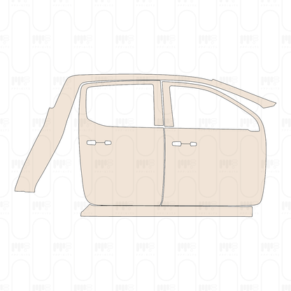 Pre-Cut PPF Ford Ranger (SEA) Wildtrak 2025