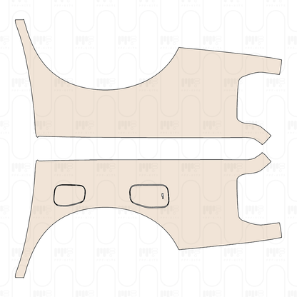 Pre-Cut PPF Ford Ranger (SEA) Wildtrak 2025