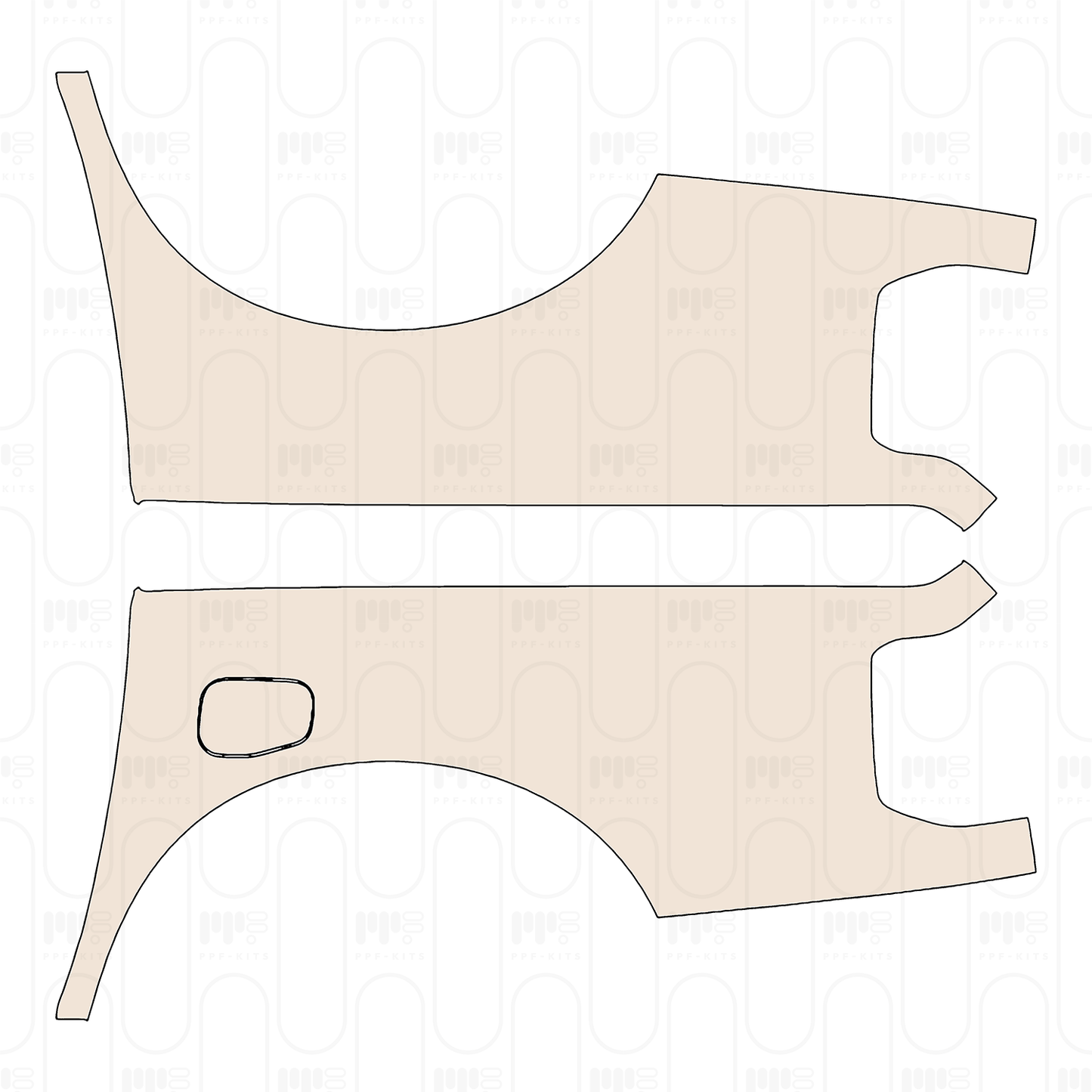 Pre-Cut PPF Ford Ranger (SEA) Wildtrak 2025