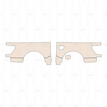 Pre-Cut PPF Ford F-150 SuperCrew STX 2025