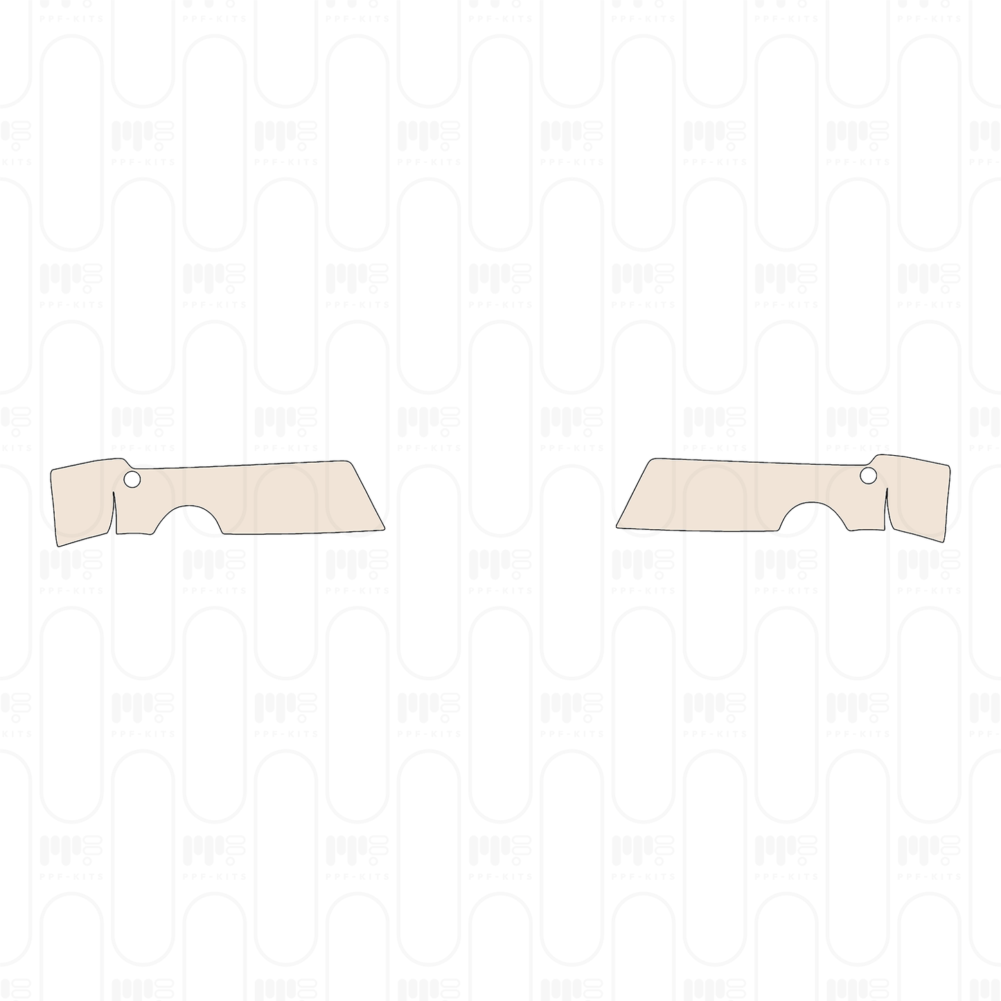 Pre-Cut PPF Ford F-150 SuperCrew Lariat 2025
