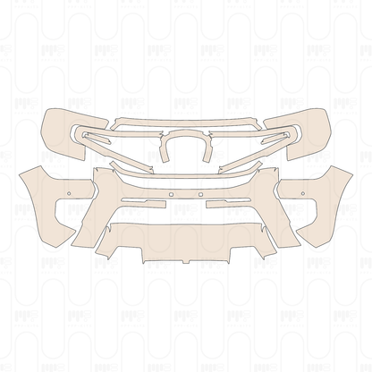 Pre-Cut PPF Ford Ranger (SEA) Wildtrak 2025