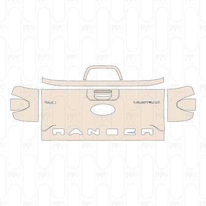 Pre-Cut PPF Ford Ranger (SEA) Wildtrak 2025