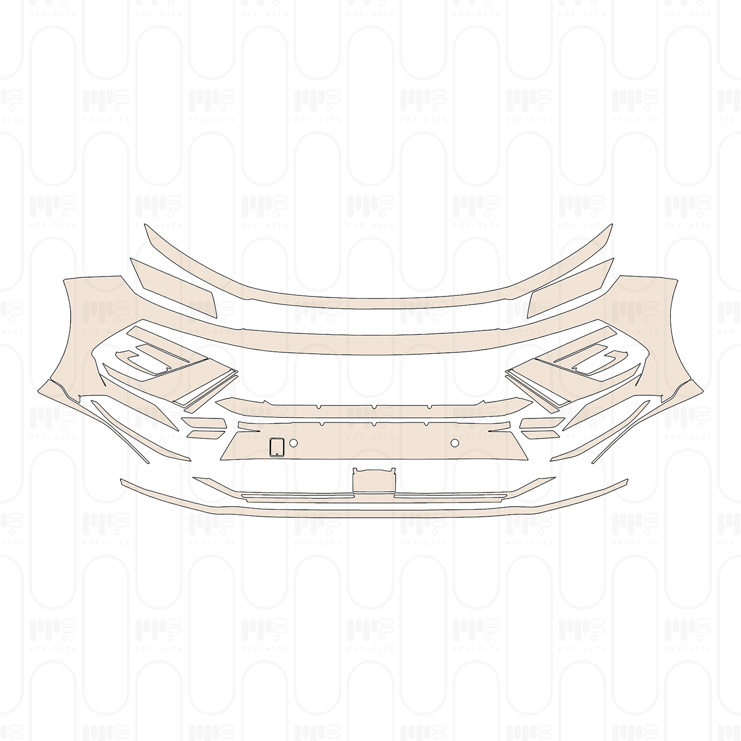 Pre-Cut PPF Hyundai Sonata SE 2025