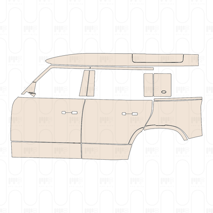 Pre-Cut PPF Land Rover Defender 110 X-Dynamic 2026