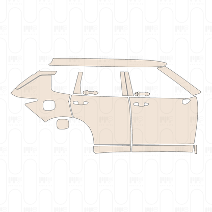 Pre-Cut PPF Mitsubishi Outlander (NA) 2025