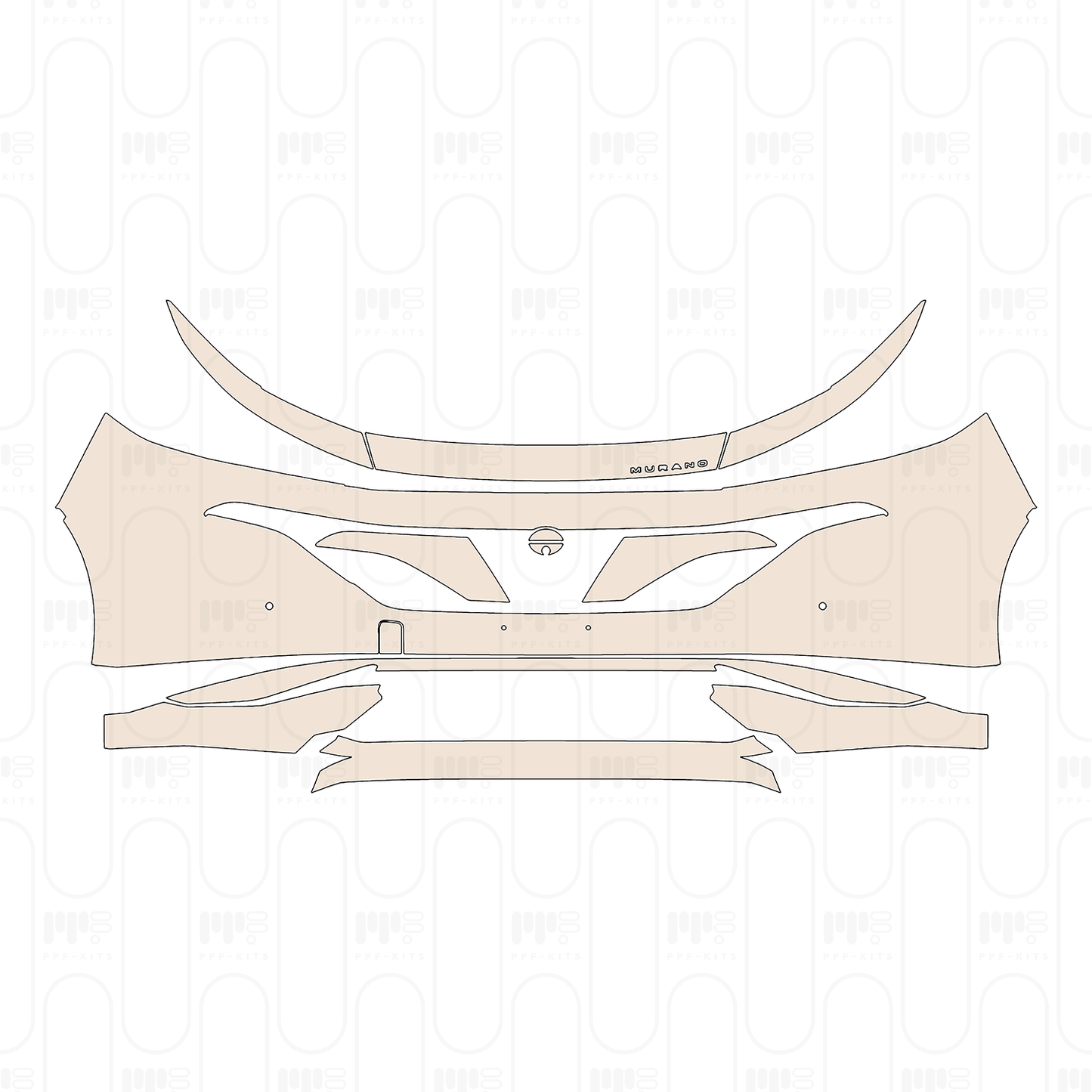 Pre-Cut PPF Nissan Murano Platinum 2025