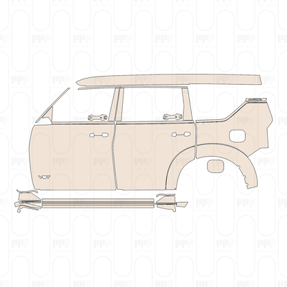 Pre-Cut PPF Nissan Patrol (ME） Nismo 2026