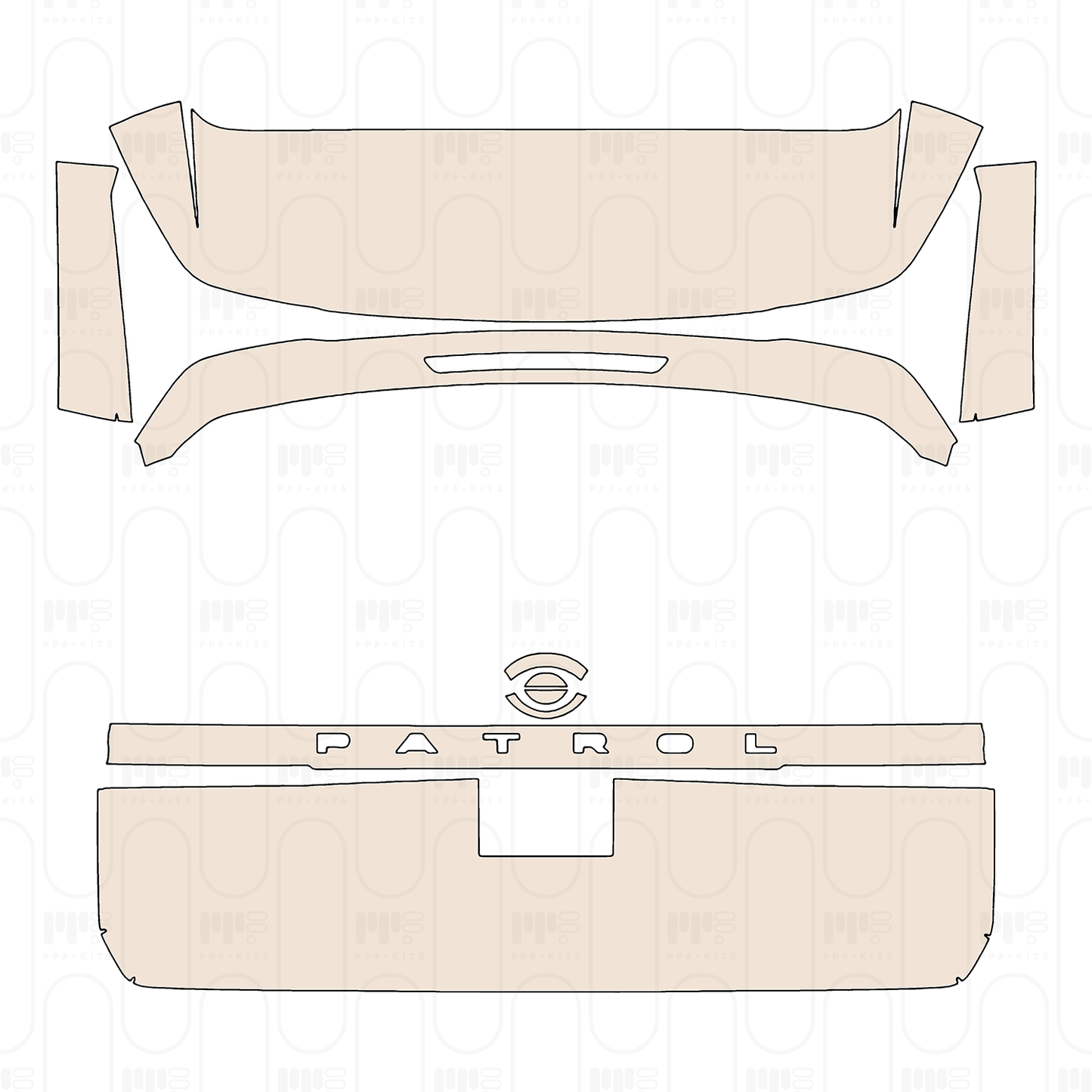 Pre-Cut PPF Nissan Patrol (ME） Nismo 2026