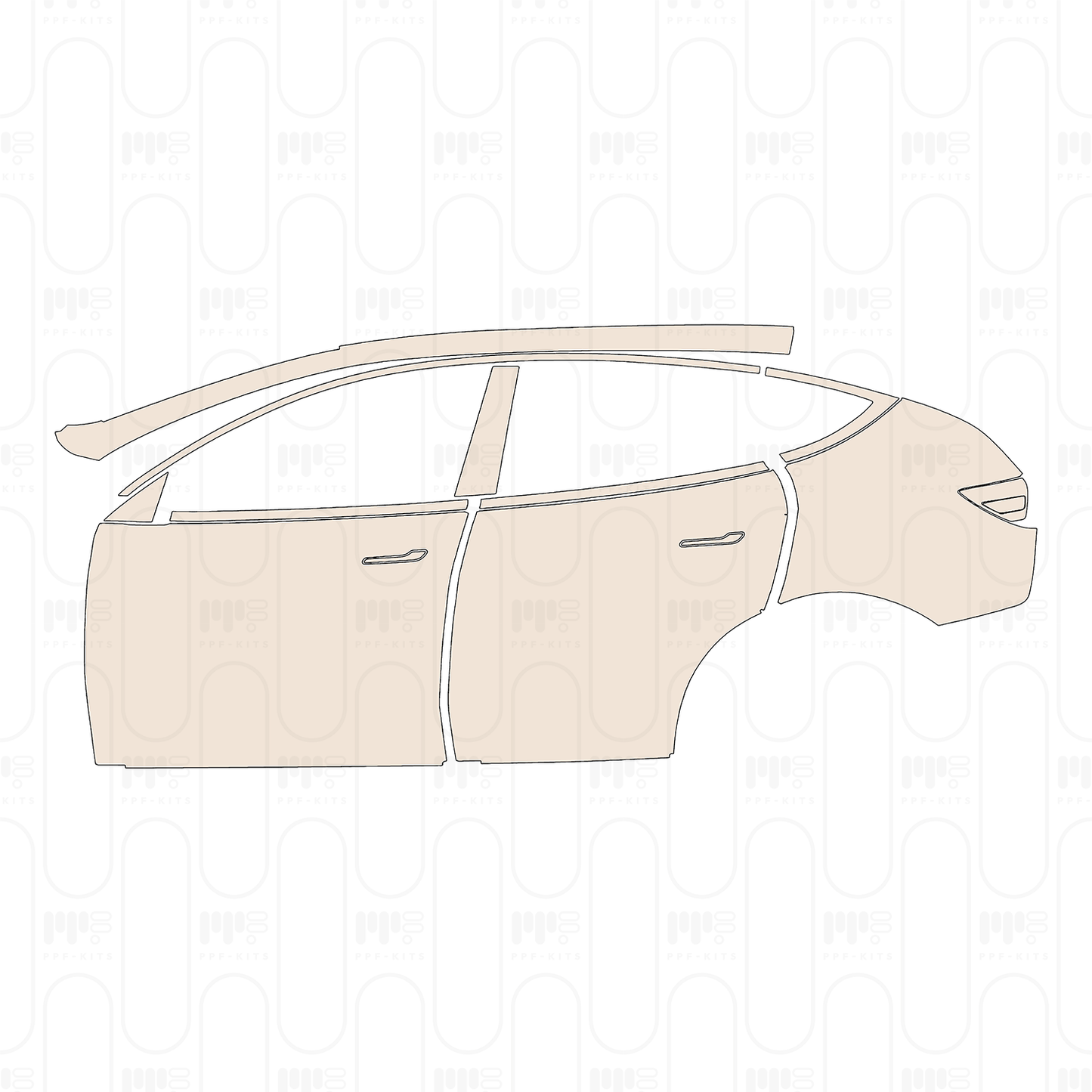 Pre-Cut PPF Tesla Model Y (Juniper) Standard 2025