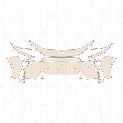 Pre-Cut PPF Toyota bZ (US) XLE 2026