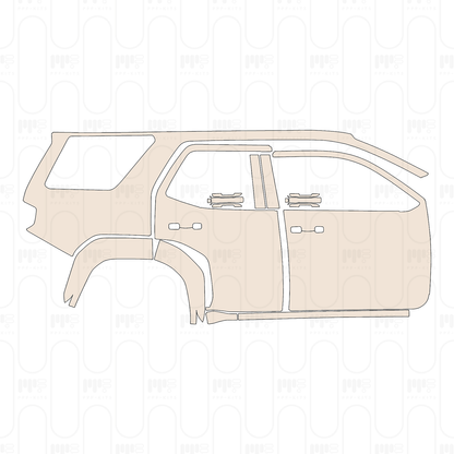 Pre-Cut PPF Toyota 4 Runner TRD Pro 2025
