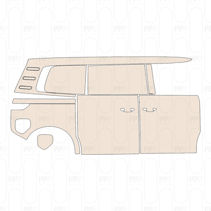 Pre-Cut PPF Volkswagen ID.BUZZ Standard Wheelbase Cargo 2025