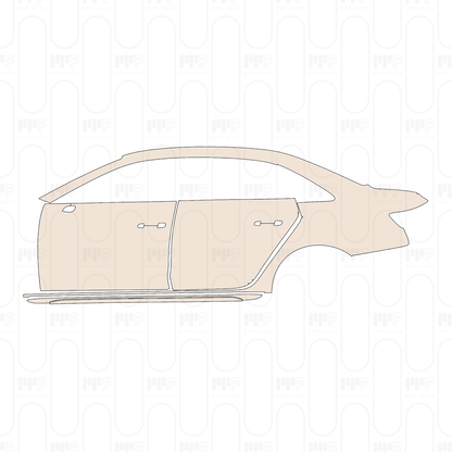 Pre-Cut PPF Audi A4 S4 Sedan 2025