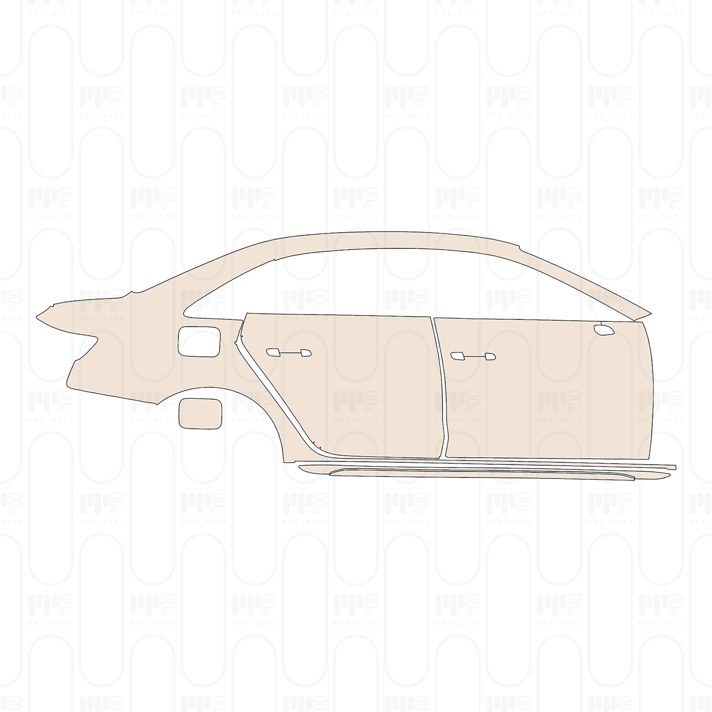 Pre-Cut PPF Audi A4 S4 Sedan 2025