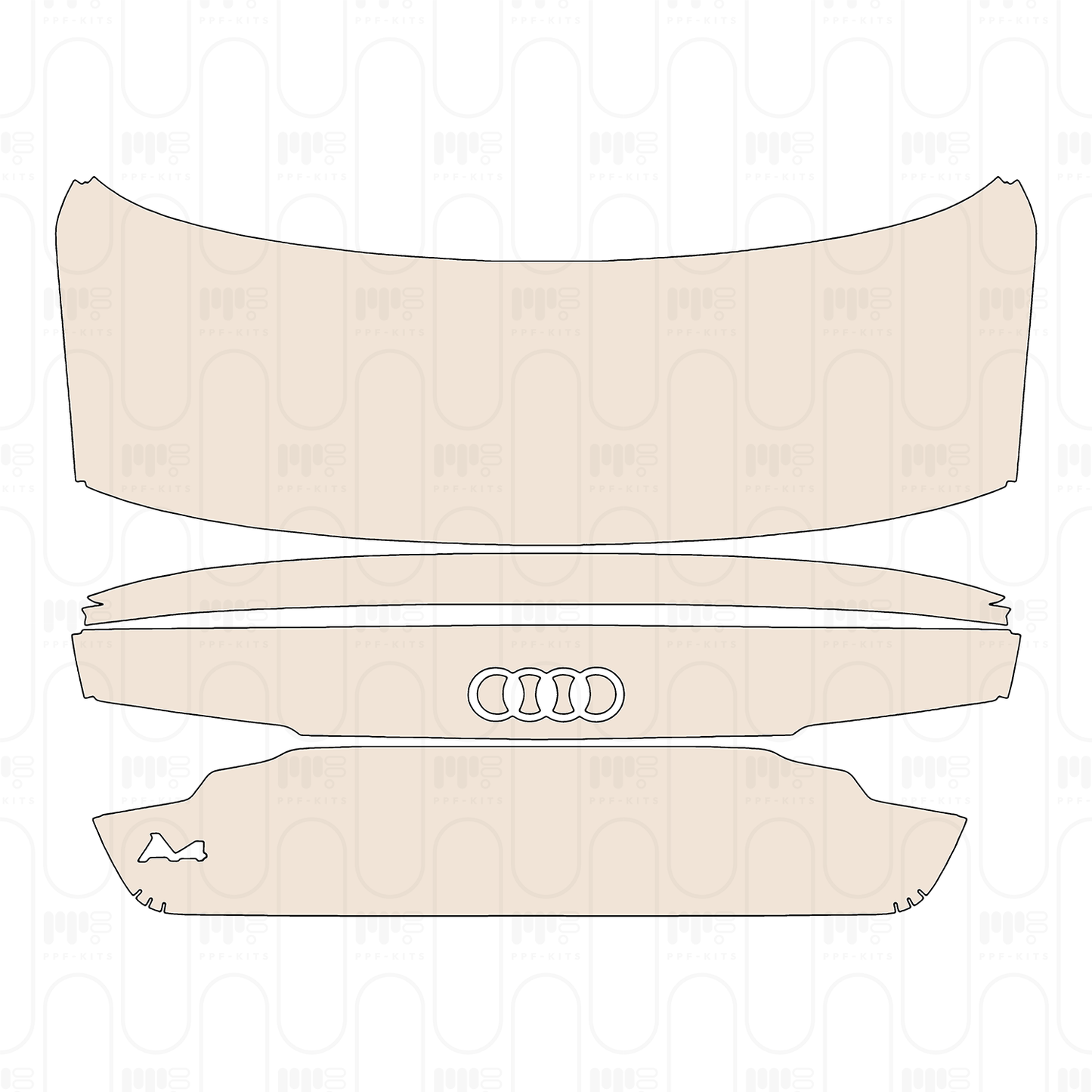 Pre-Cut PPF Audi A4 Sedan S-Line 2025