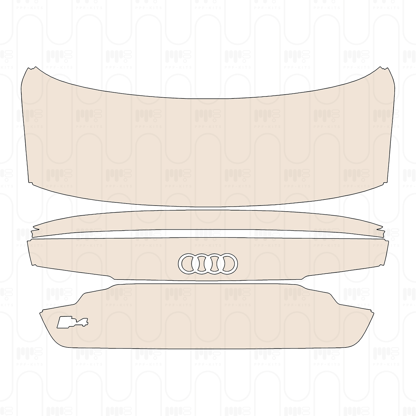 Pre-Cut PPF Audi A4 S4 Sedan 2025